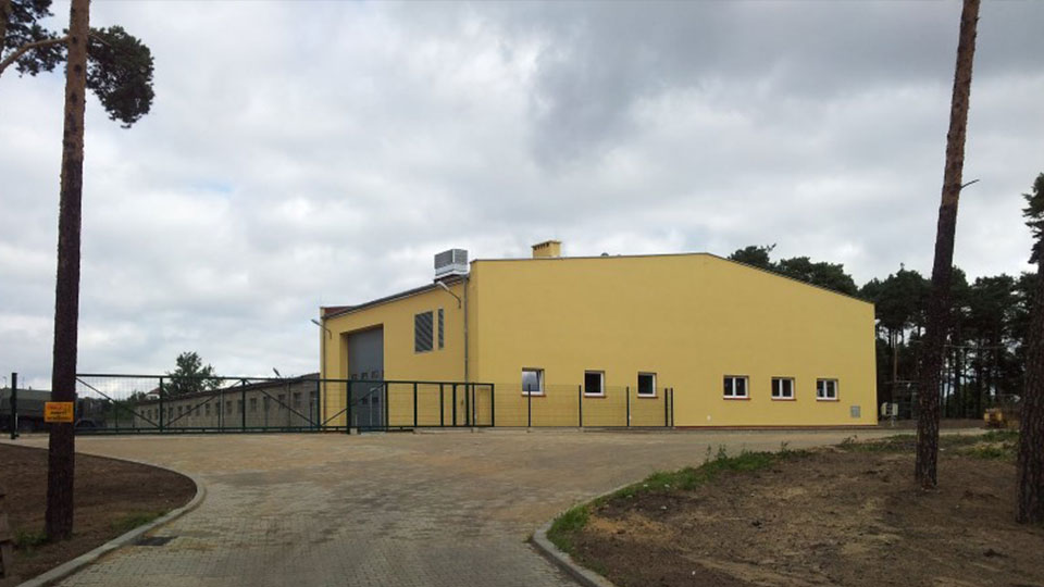 Modernizacja stacji diagnostycznej na terenie JW w Lublińcu