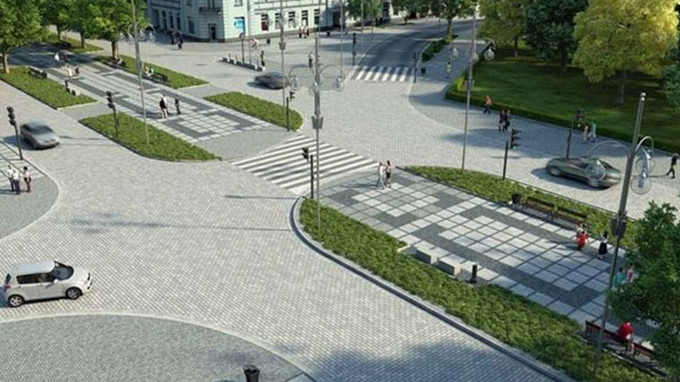 Przebudowa Placu Biegańskiego oraz I i II Alei NMP w Cęstochowie